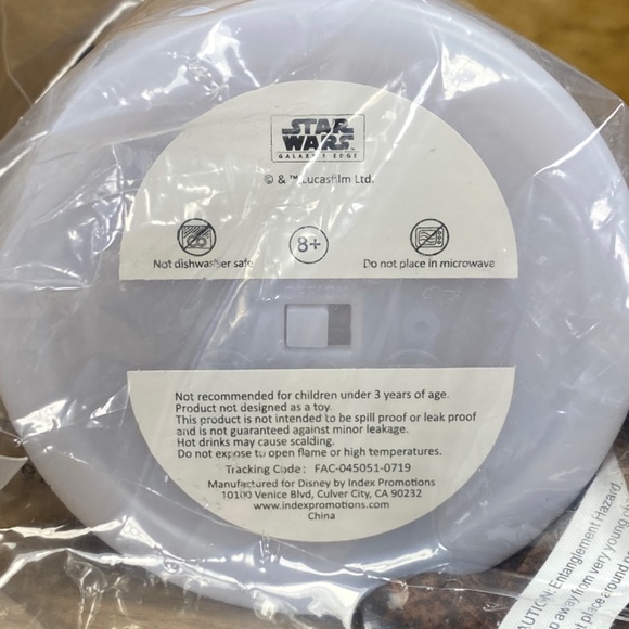 Disney Parks Star Wars Galaxy’s Edge Milk Jug Light Up Sipper Bubo Wamba NEW - Picture 6 of 8